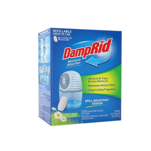 Damprid Refillable Moisture Absorber Fresh Scent 15.87 oz FG96